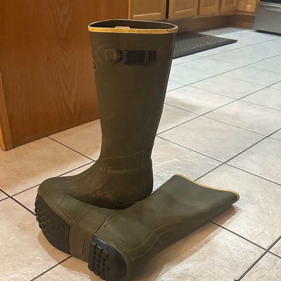 LaCrosse Olive Green Men’s Outdoor High Performance Rubber Boots - Picture 3 of 11